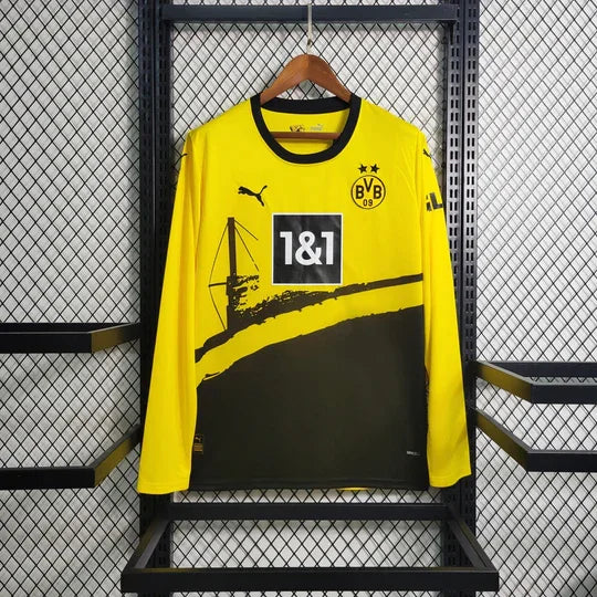Maillot Dortmund 2023 2024 Manches Longues - vue 1