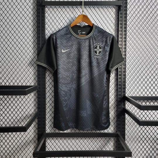 Maillot Brésil saison 2022 édition spéciale full black - vue 1