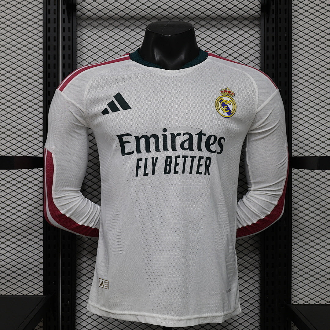 Maillot Real Madrid manches longues 2026-27 - vue 1