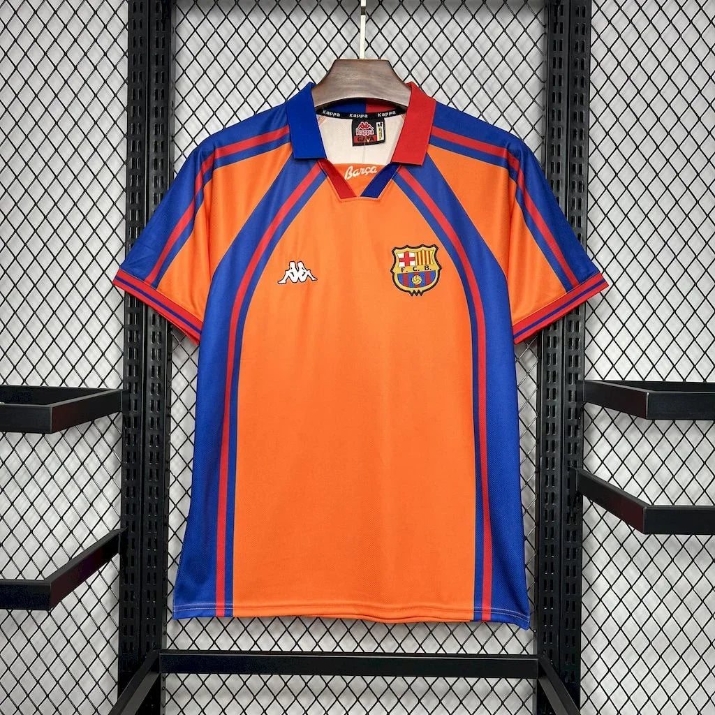 Maillot foot FC Barcelone rétro 1998 Retro - vue 1