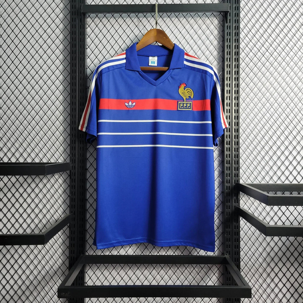 MAILLOT RÉTRO ÉQUIPE DE FRANCE 1985/86 - vue 1