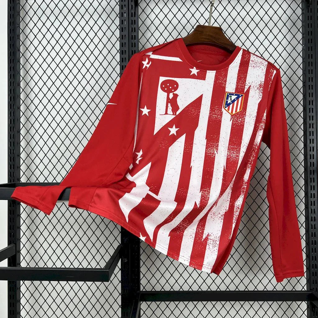 Maillot Atletico Madrid manches longues 2025-26 entrainement - vue 1