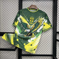 Maillot Brésil Concept Vert Jaune Aigle 2024-25 - vue 1