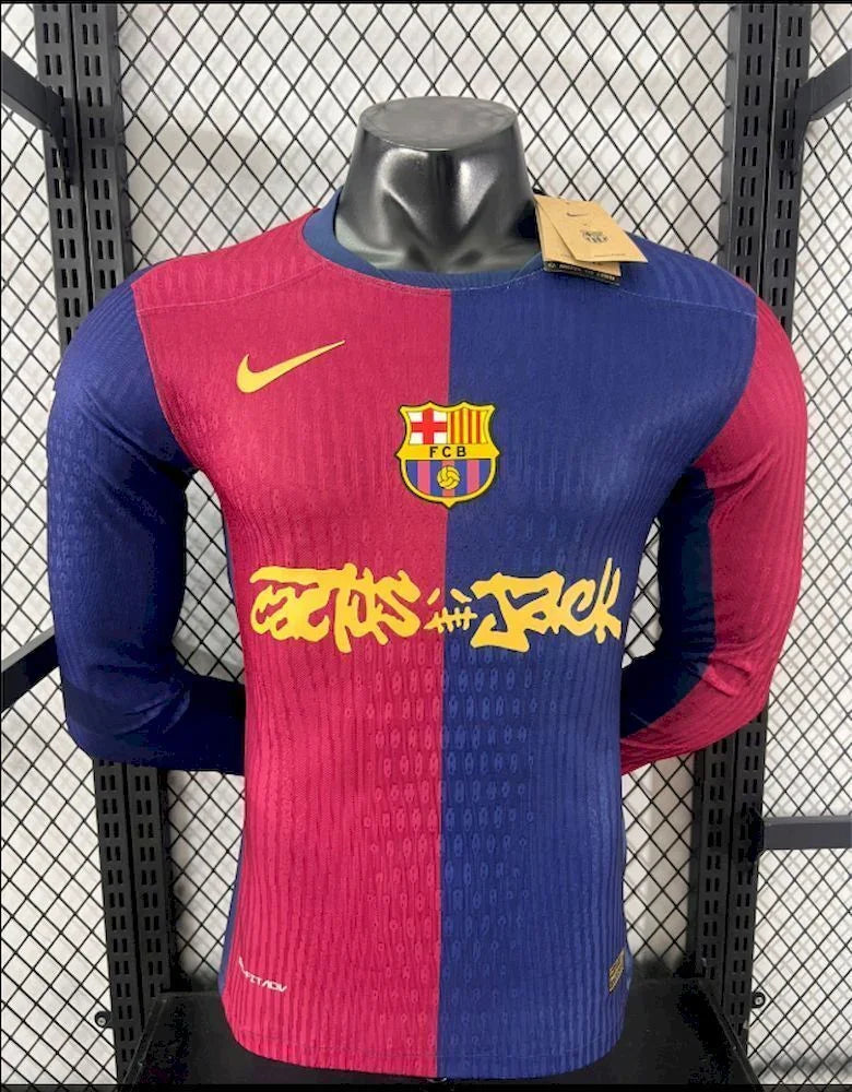 Maillot FC Barcelone manches longues 2024-25 - vue 1