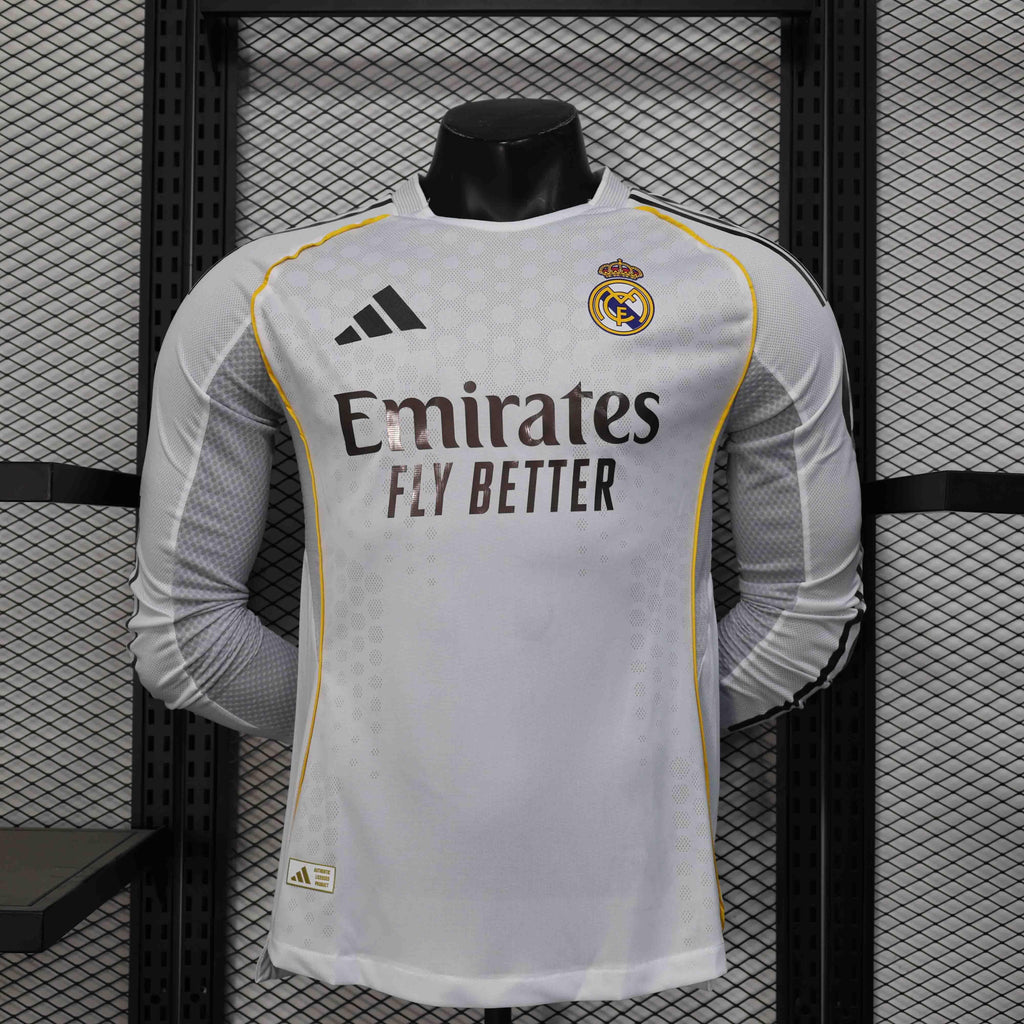 Maillot 25-26 Real Madrid Manche Longue - vue 1