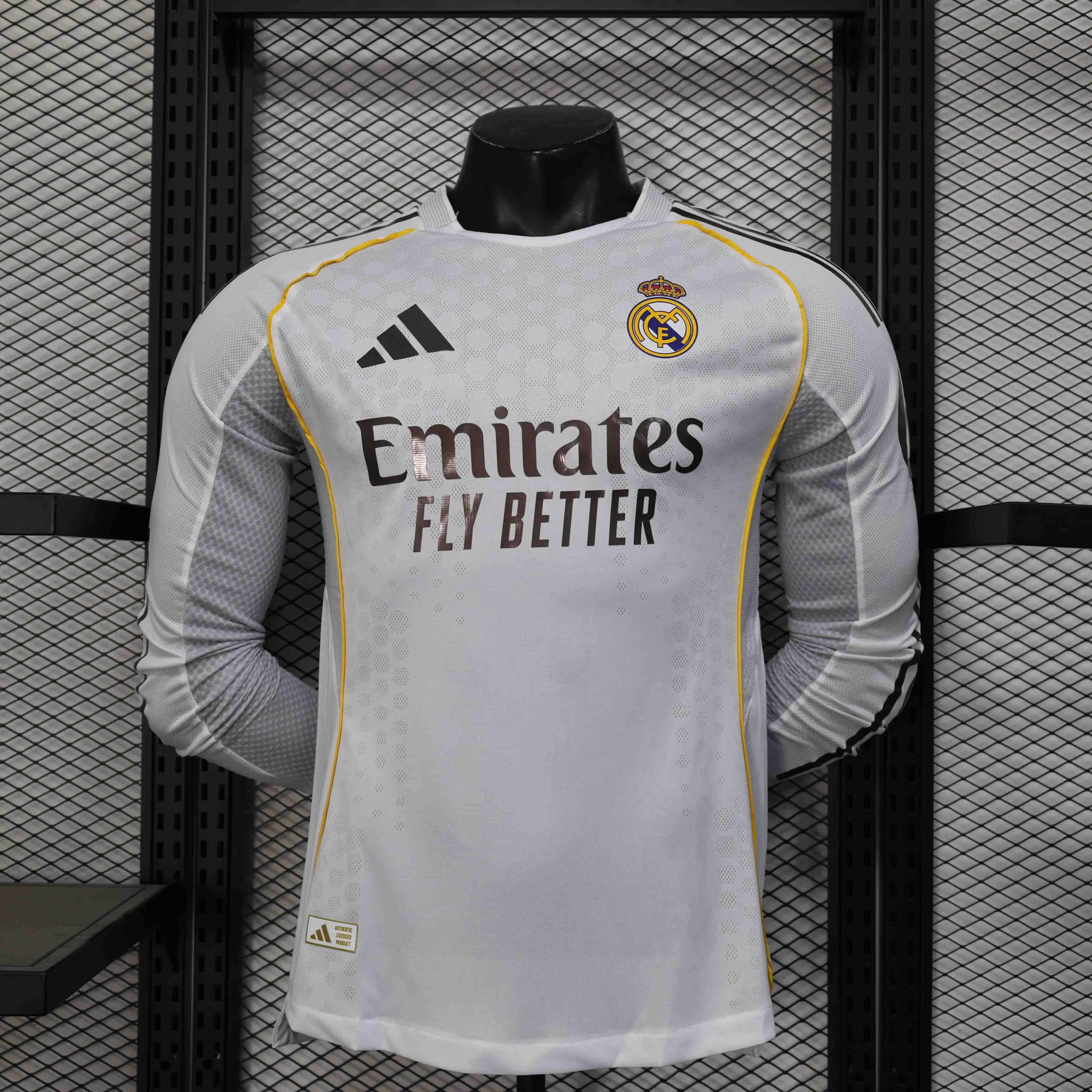 Maillot 25-26 Real Madrid Manche Longue - vue 1