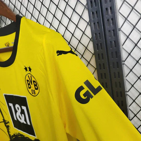 Maillot Dortmund 2023 2024 Manches Longues - vue 3