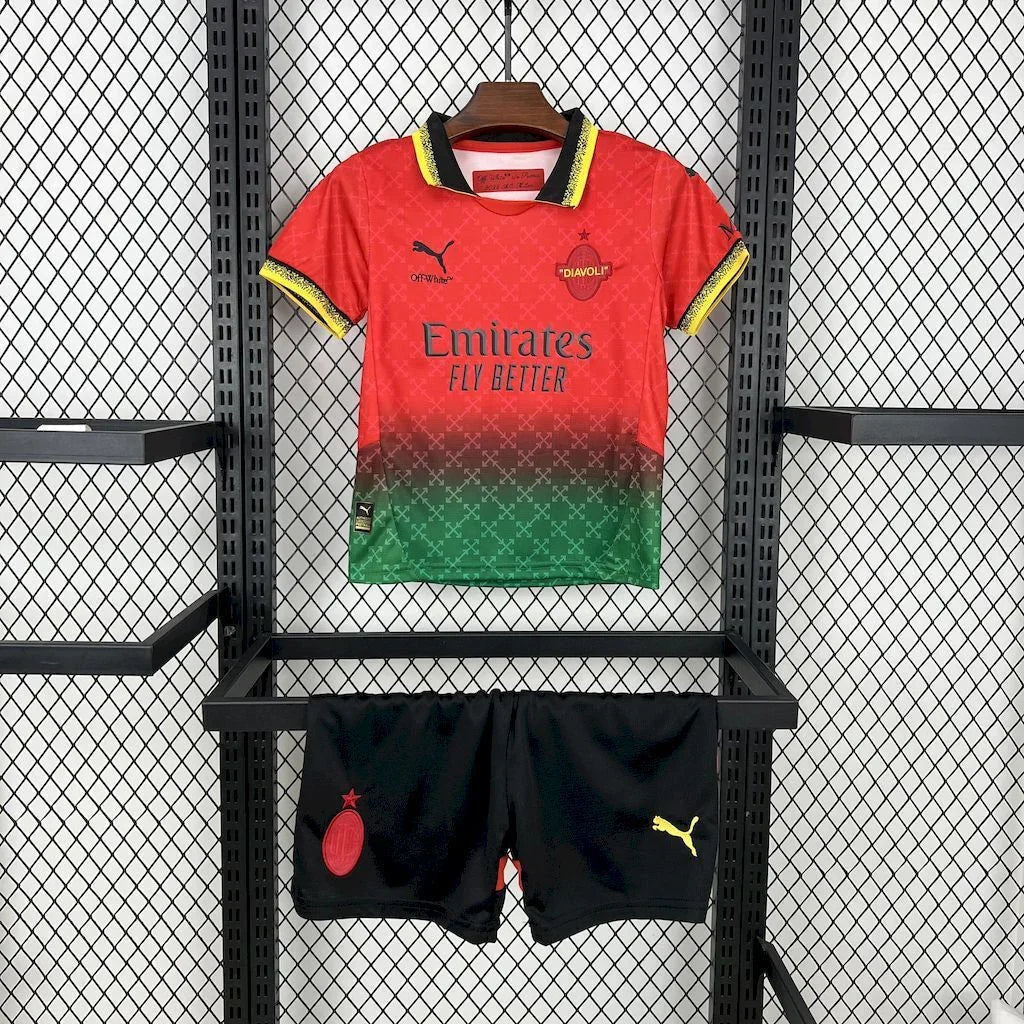Kit Enfant AC Milan concept 2025-26 v2 - vue 1
