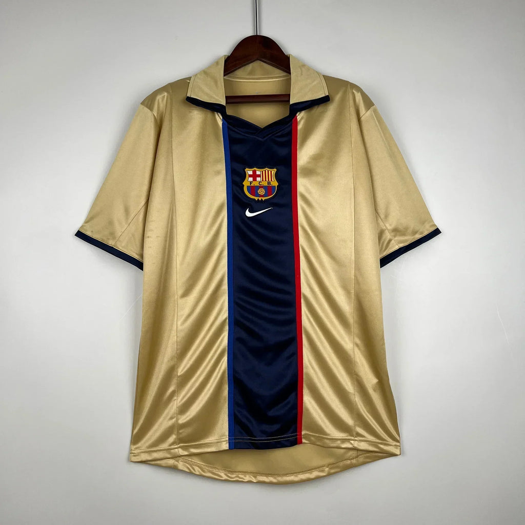 Maillot retro FC Barcelone 2002 - vue 1