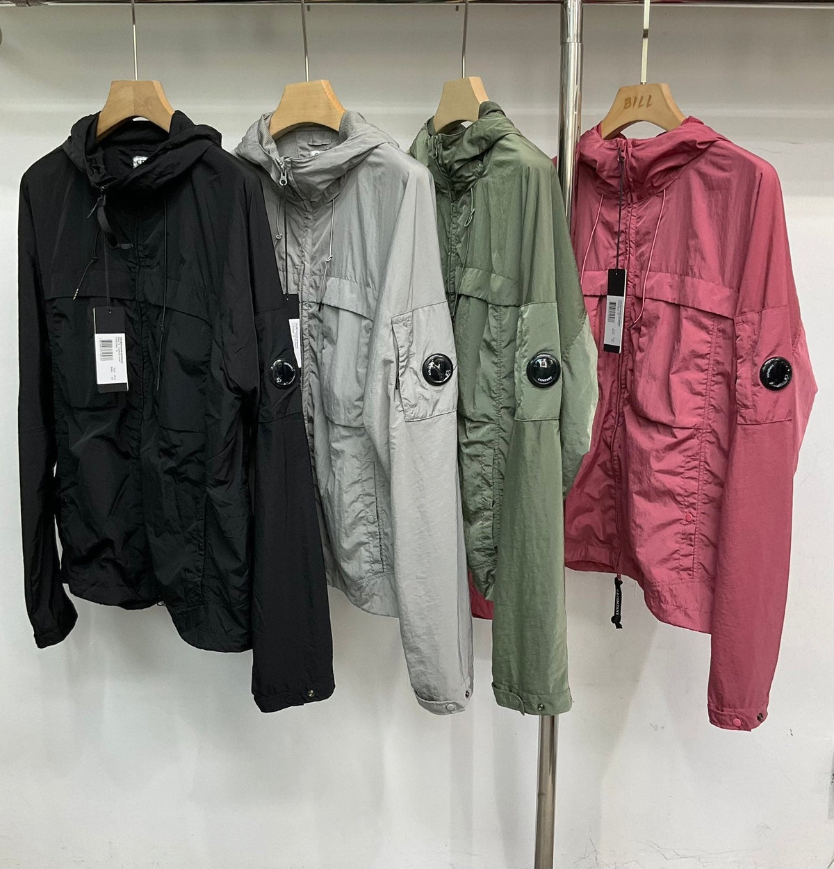 Veste nylon capuche CP