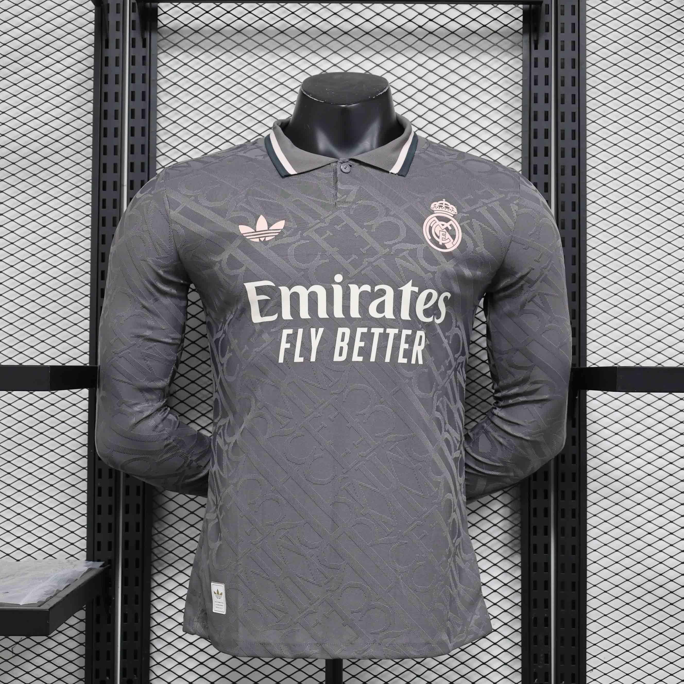 Maillot Real Madrid manches longues 2024-25 - vue 1