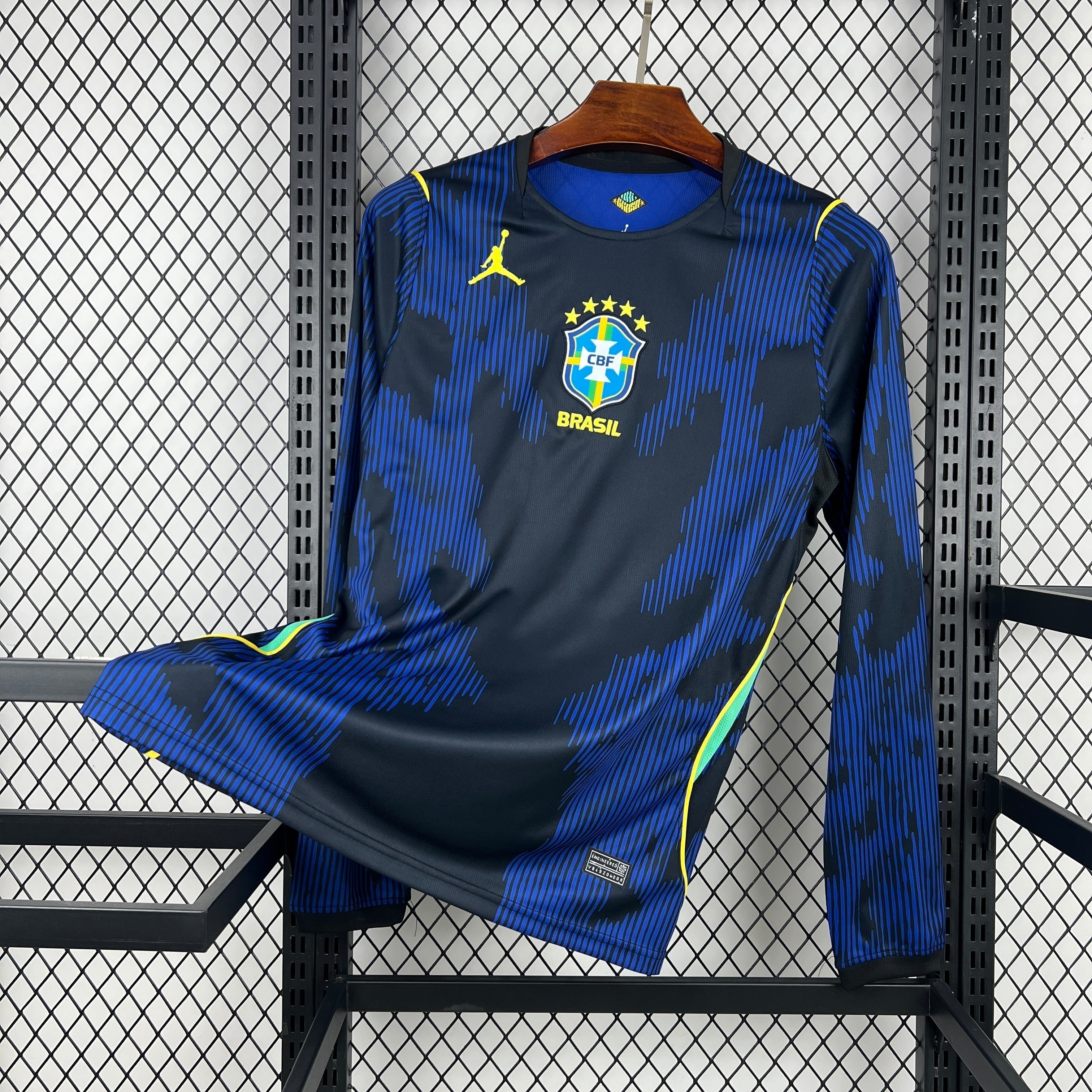 Maillot Brésil extérieur manches longues coupe du monde 2026 - vue 1