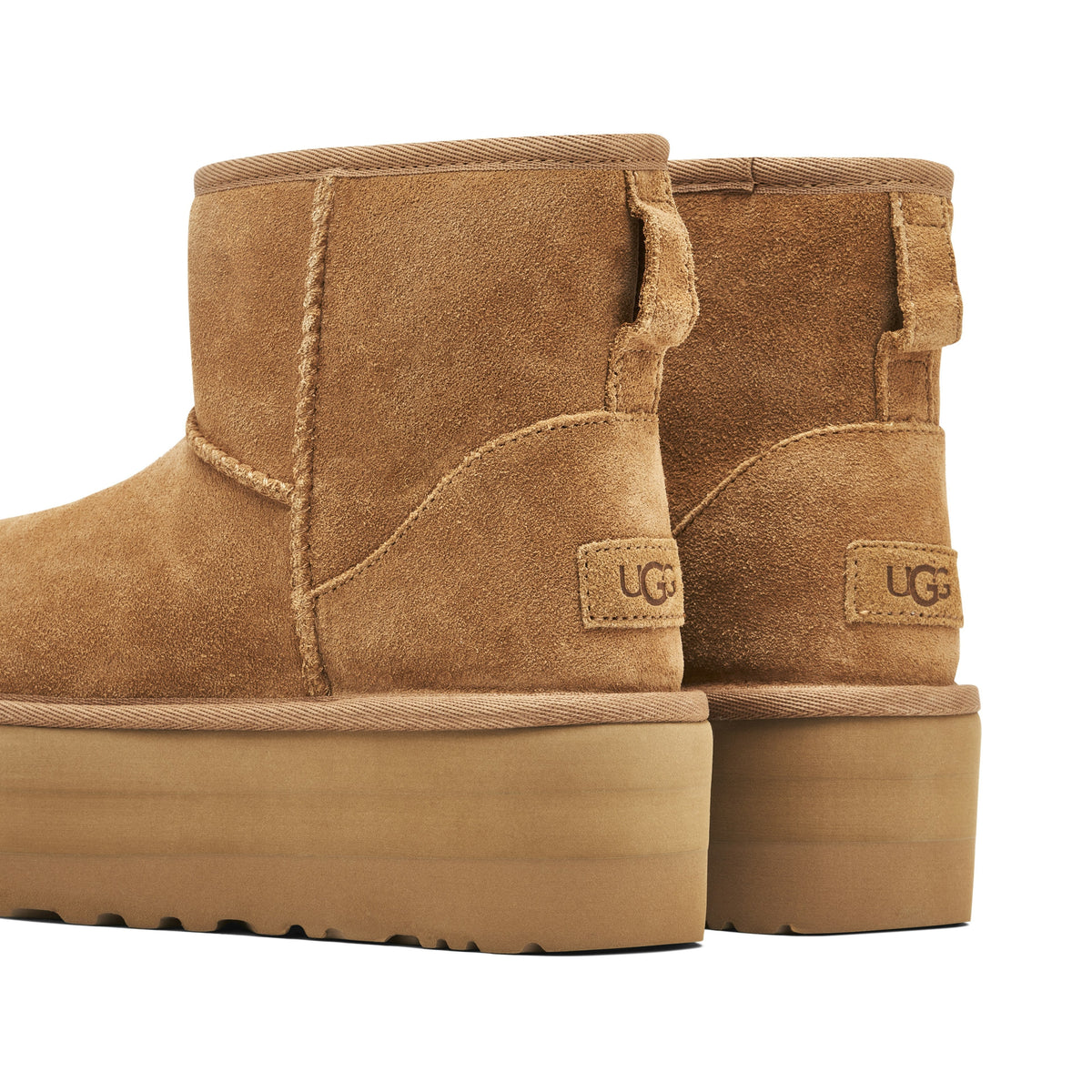 UGG - Classic Mini Platform Boot Chestnut Femme