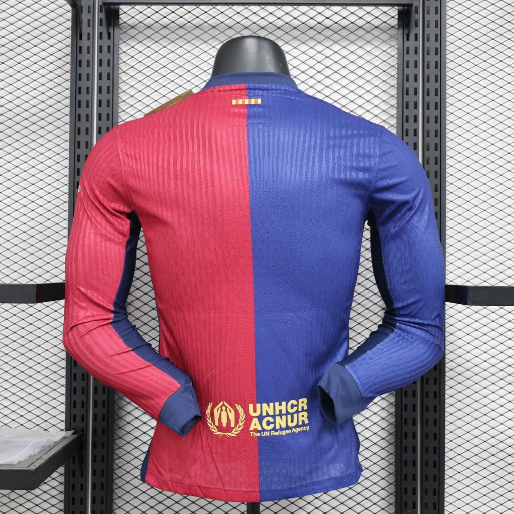 Maillot 24-25 Barcelone Manche Longue v2 - vue 7