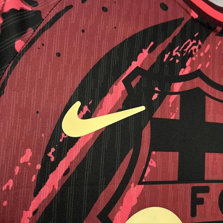 Maillot foot FC Barcelone concept 2024 2025 v2 - vue 5