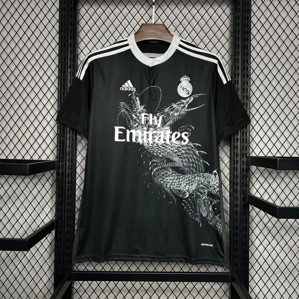 Maillot Real Madrid Foot 2014 2015 retro - vue 7