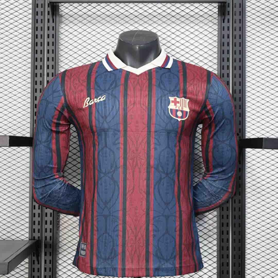 Maillot FC Barcelone manches longues concept 2025-26 - vue 1