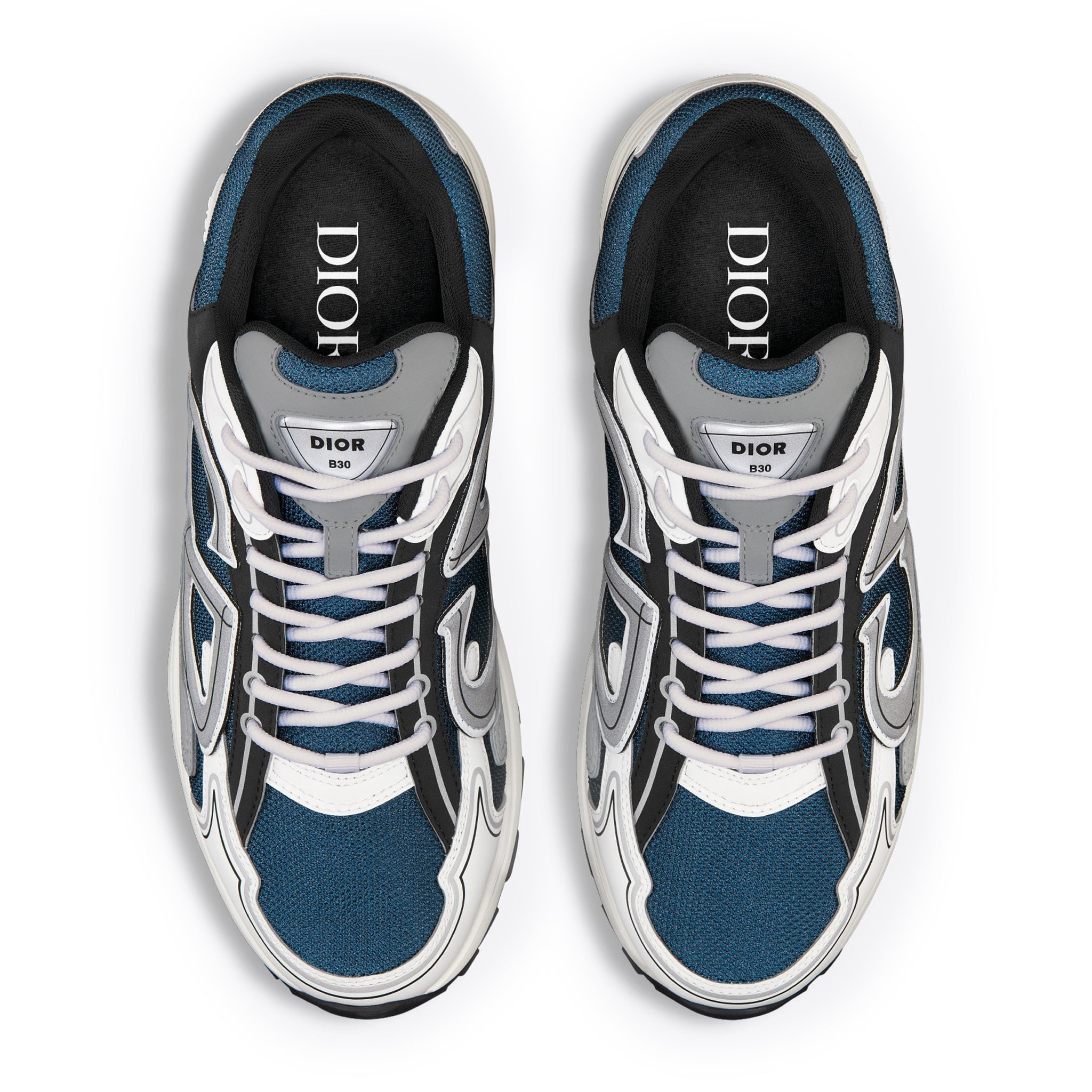 DR B30 Blue White Grey - vue 3