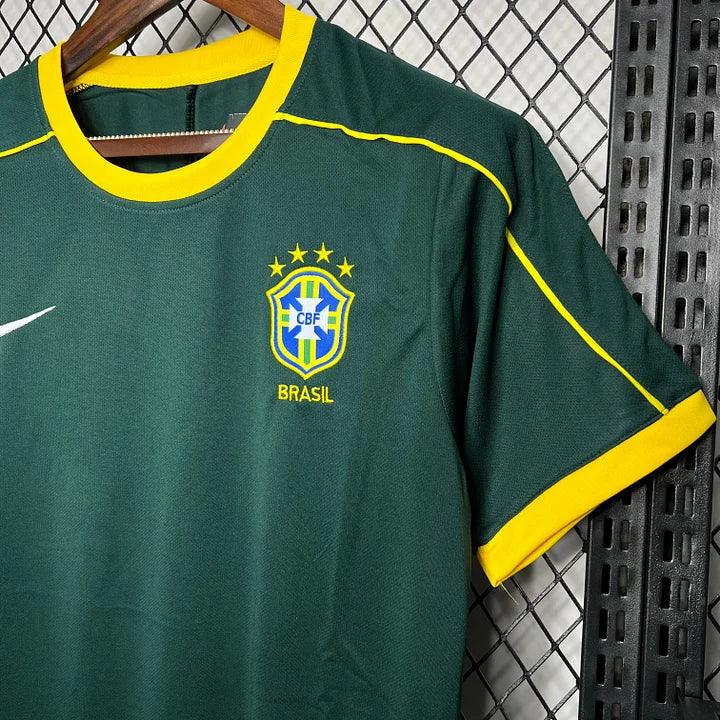 Maillot Brésil Foot Retro 1998 - vue 2