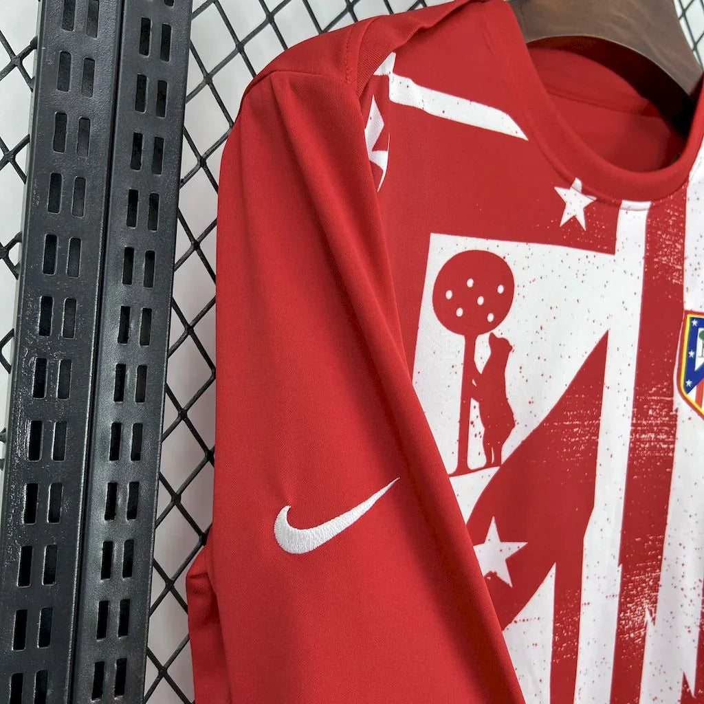 Maillot Atletico Madrid manches longues 2025-26 entrainement - vue 4
