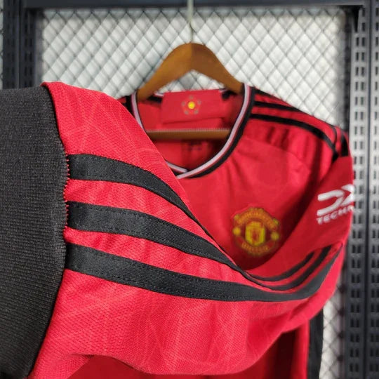 Maillot Manchester United 2023 2024 Manches Longues - vue 6