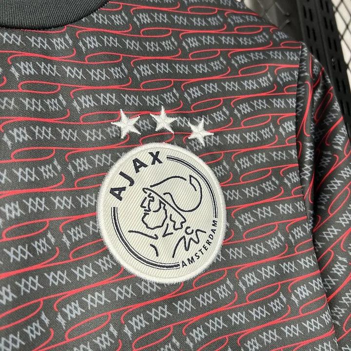 Maillot AJAX Amsterdam foot Prématch 2024 2025 - vue 5
