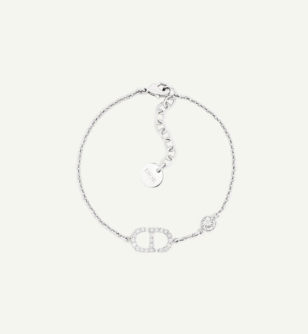 Dior - Bracelet Petit CD Argentée