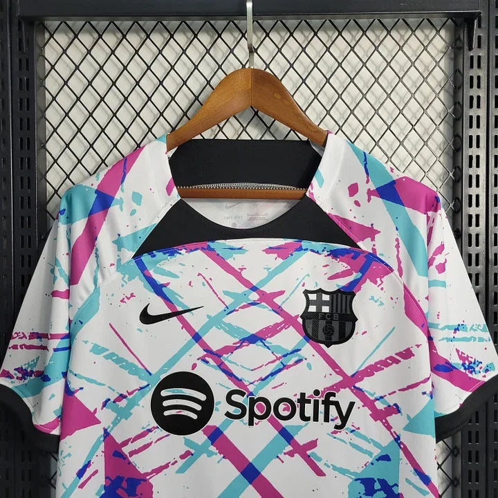 Maillot FC Barcelone saison 2023-2024 édition d'entrainement - vue 3