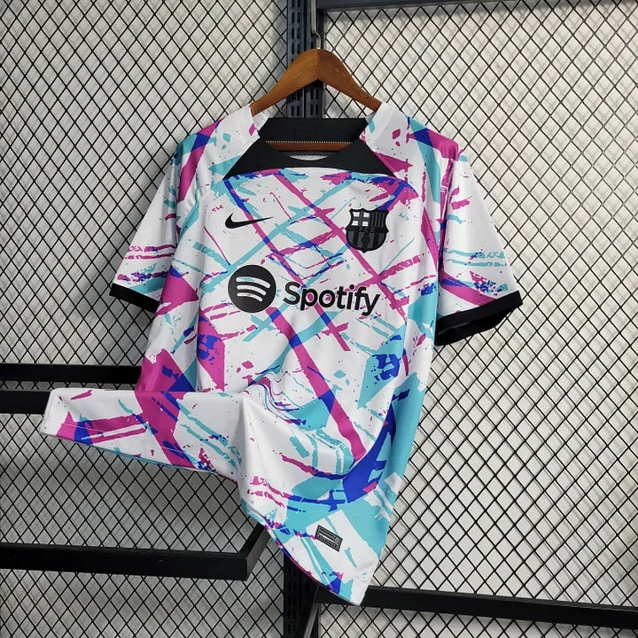 Maillot FC Barcelone saison 2023-2024 édition d'entrainement - vue 2