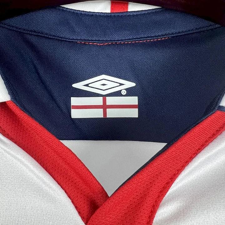 Maillot Angleterre foot 2004 retro - vue 2