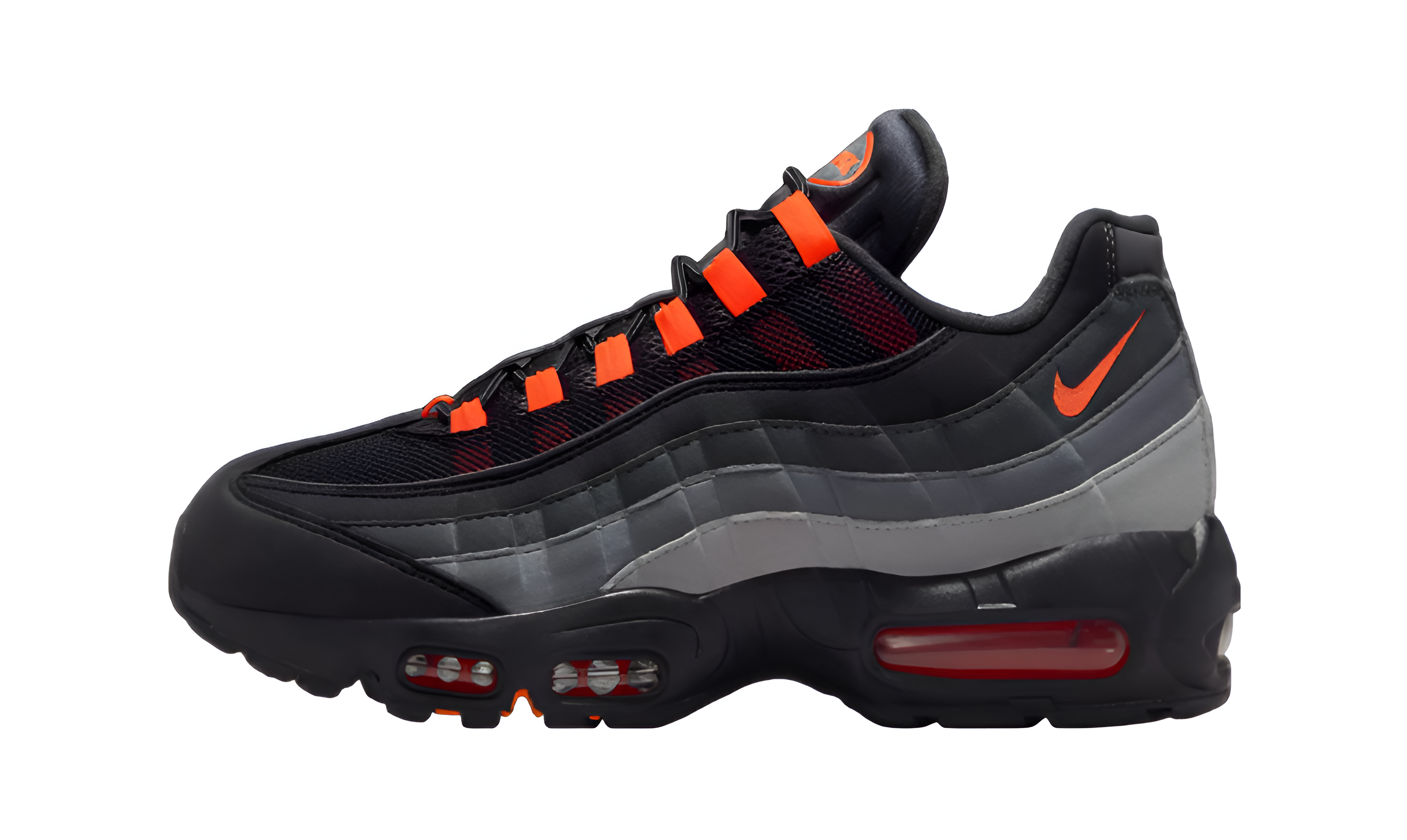 NK Air Max 95 Black Hyper Crimson