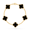 Van Cleef Vintage Alhambra 5 motifs Onyx