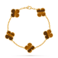 Van Cleef Vintage Alhambra 5 motifs Oeil de tigre