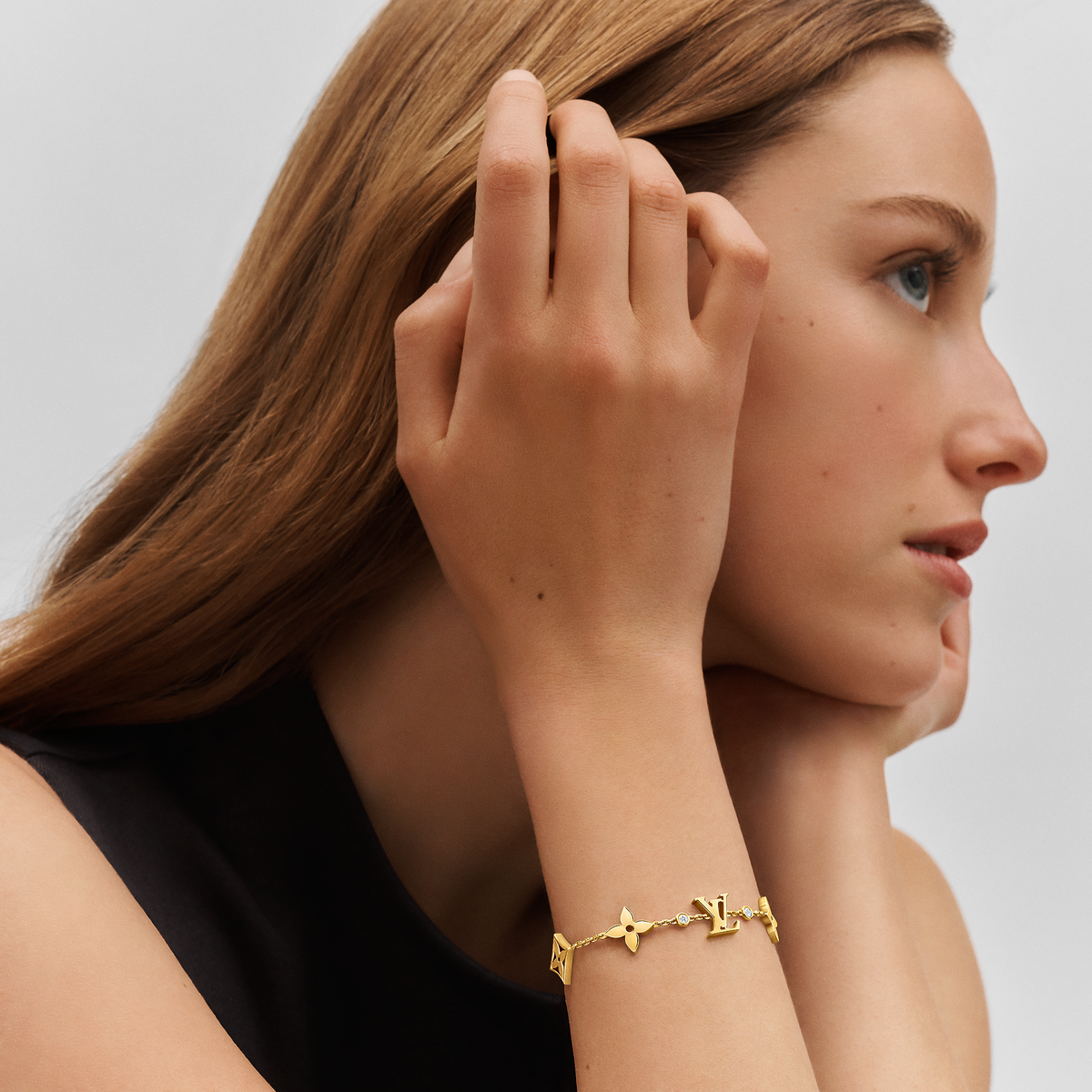 LV - Bracelet Multi-motifs Blossom Diamant