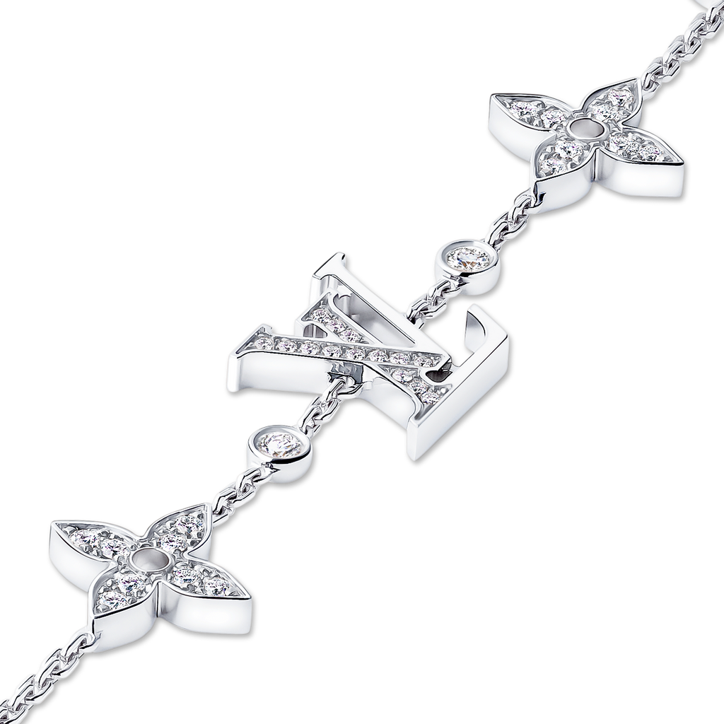 LV - Bracelet Multi-motifs Blossom Diamant