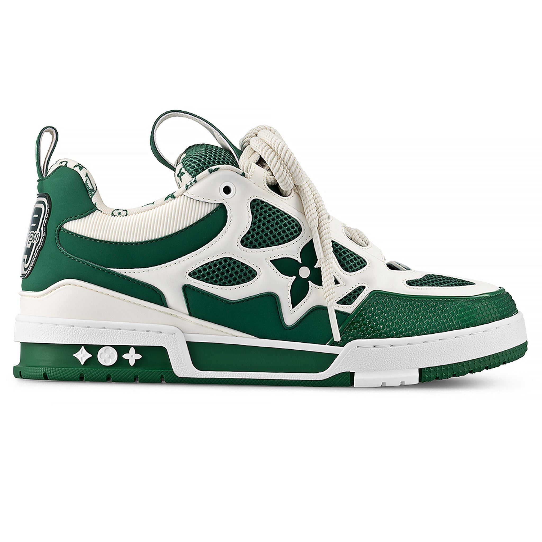 LTV SNEAKERS Skate Monogram Green