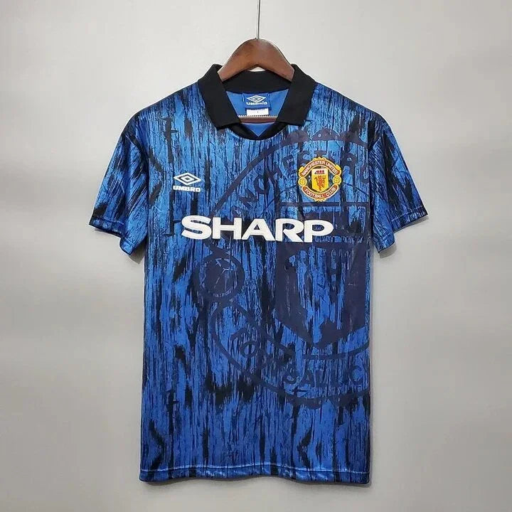 Manchester United Maillot Rétro 1992-93 - vue 1