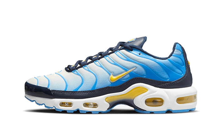 NK Air Max Plus University Blue Topaz Gold