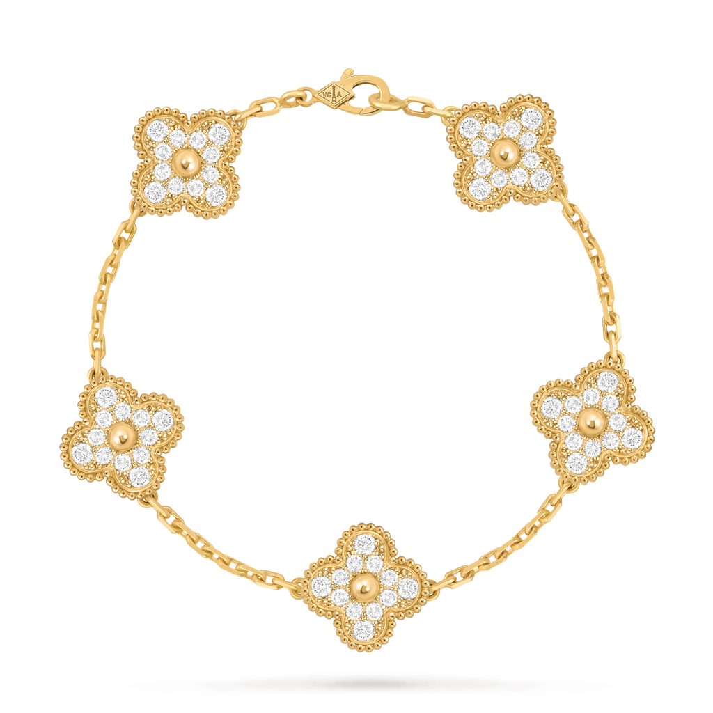 Van Cleef - Vintage Alhambra 5 motifs Diamant