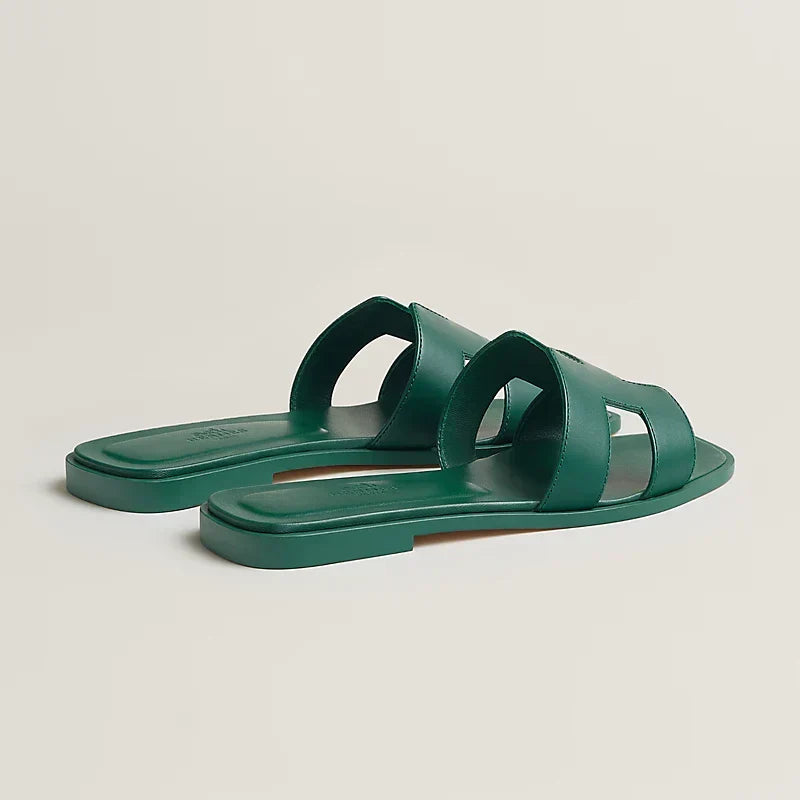 HR-MS - Claquettes Vert viride - vue 4