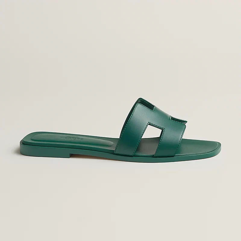 HR-MS - Claquettes Vert viride - vue 5