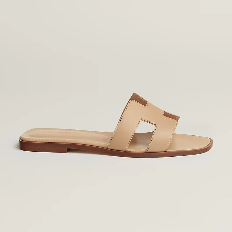 HR-MS - Claquettes Beige Natura - vue 5