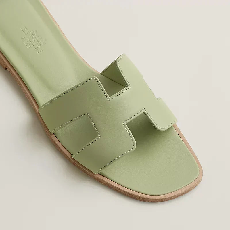 HR-MS - Claquettes Vert de mer - vue 3