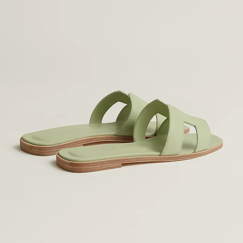 HR-MS - Claquettes Vert de mer - vue 4