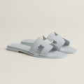 HR-MS - Claquettes Bleu glacier - vue 1