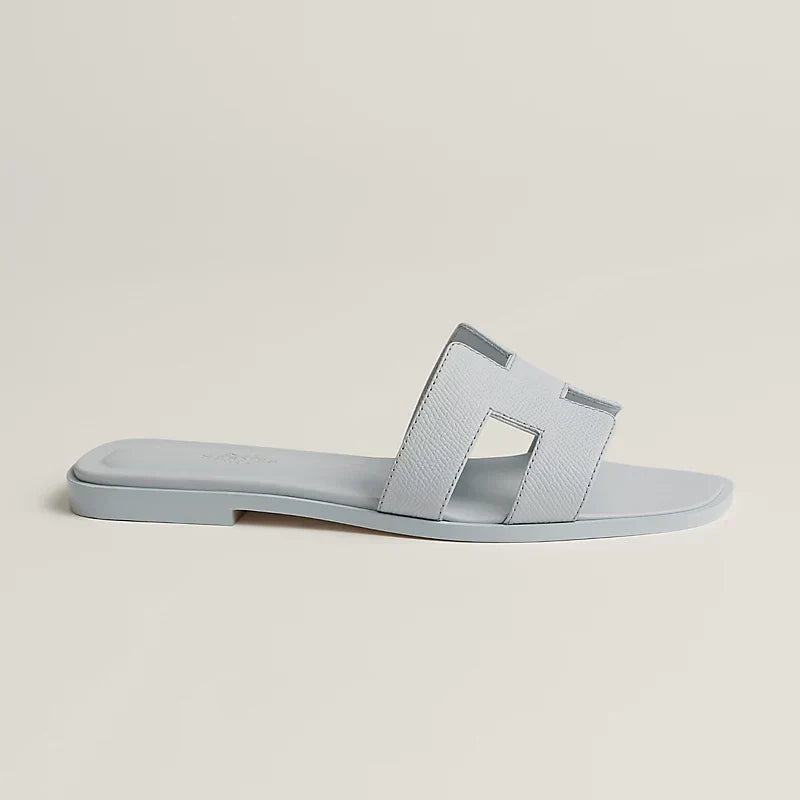 HR-MS - Claquettes Bleu glacier - vue 5