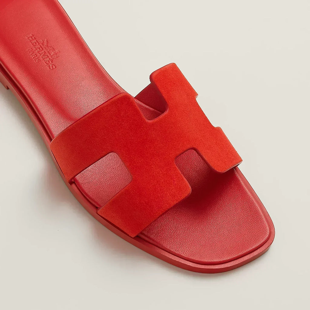 HR-MS Sandales Oran - Rouge Grenadine - vue 4