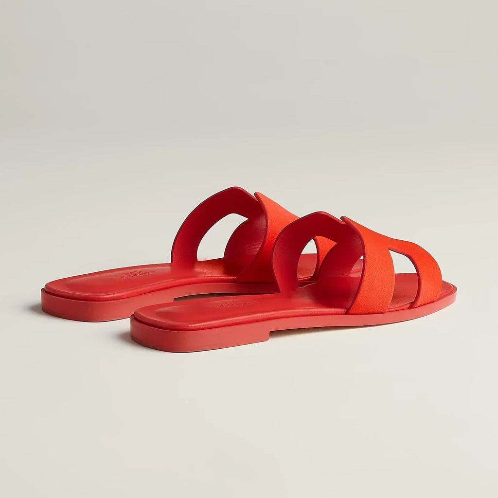 HR-MS Sandales Oran - Rouge Grenadine - vue 3