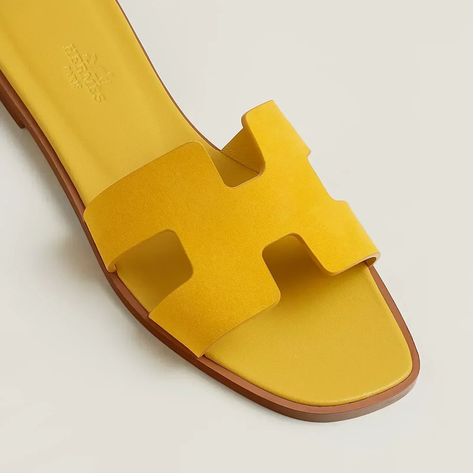 HR-MS Sandales Oran - Jaune bouton d'or - vue 5