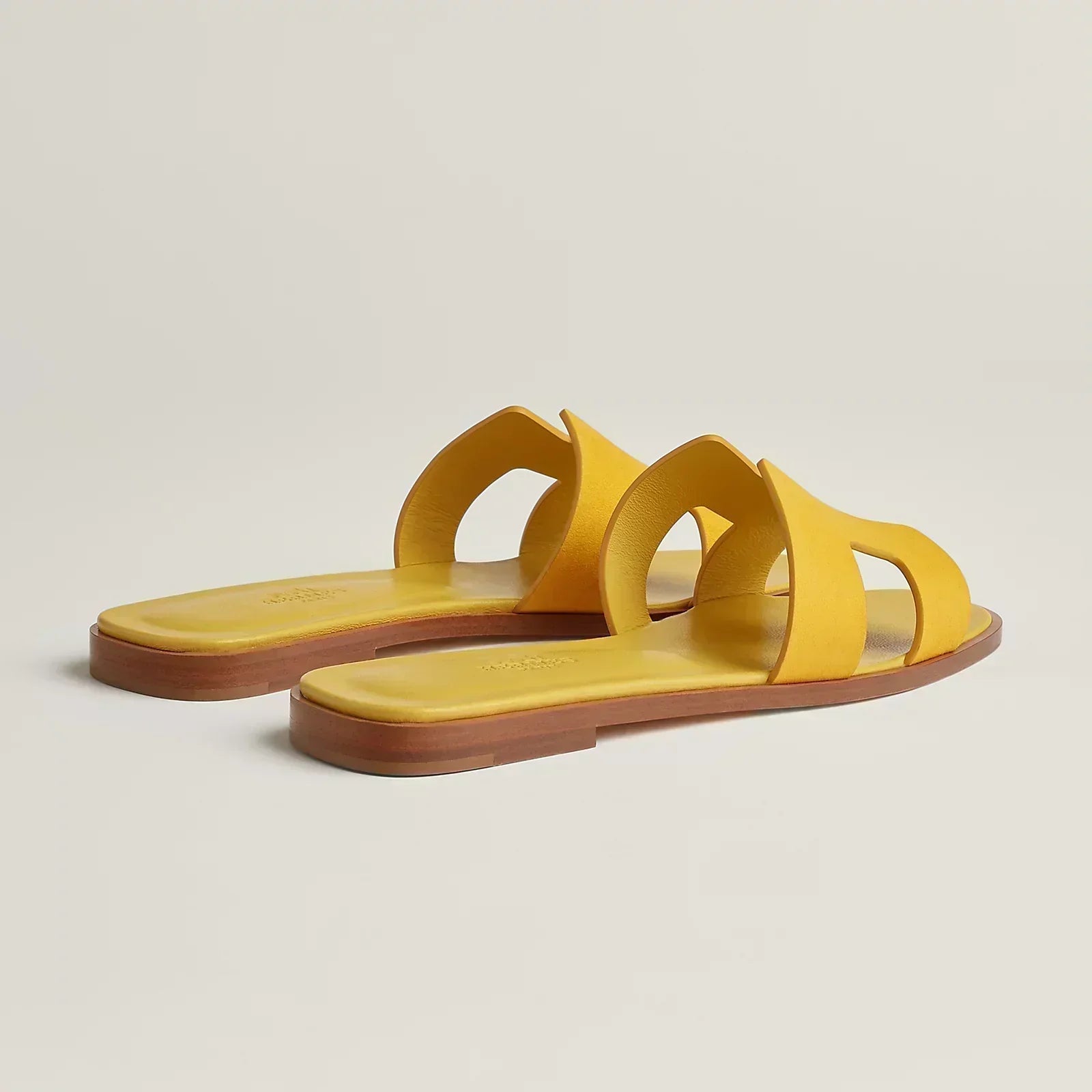 HR-MS Sandales Oran - Jaune bouton d'or - vue 4